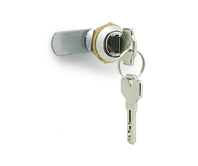 Lever latches with key
