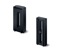 Guide rail brackets spacer