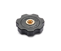 Lobe threaded nut