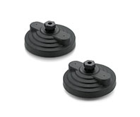 Levelling feet for ground mounting