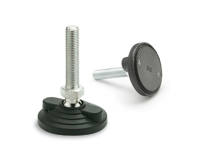 Levelling elements for ground mounting