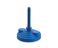 Levelling feet for ground mounting