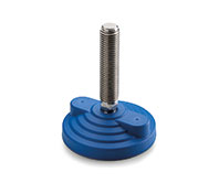 Levelling feet for ground mounting