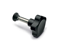Lobe knobs with locking thrust pad