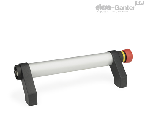 EL-R - Anodized, natural color, right