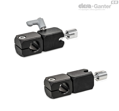 ES - Eloxiert, schwarz