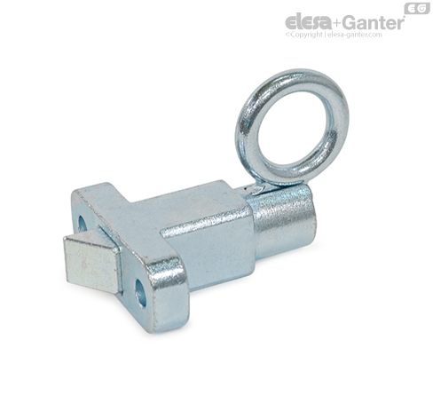 Acier, zingué, passivé bleu