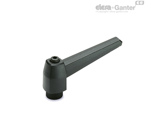 Black phosphated steel boss, plain or threaded blind hole