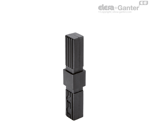 Monodimensional two-way connector
