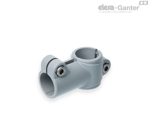 T-shaped connecting clamps