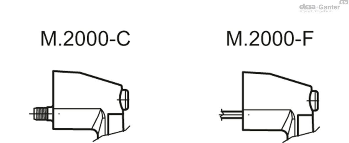 With connector, 2 NC contacts + 2 NO contacts