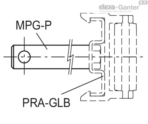 With threaded hole