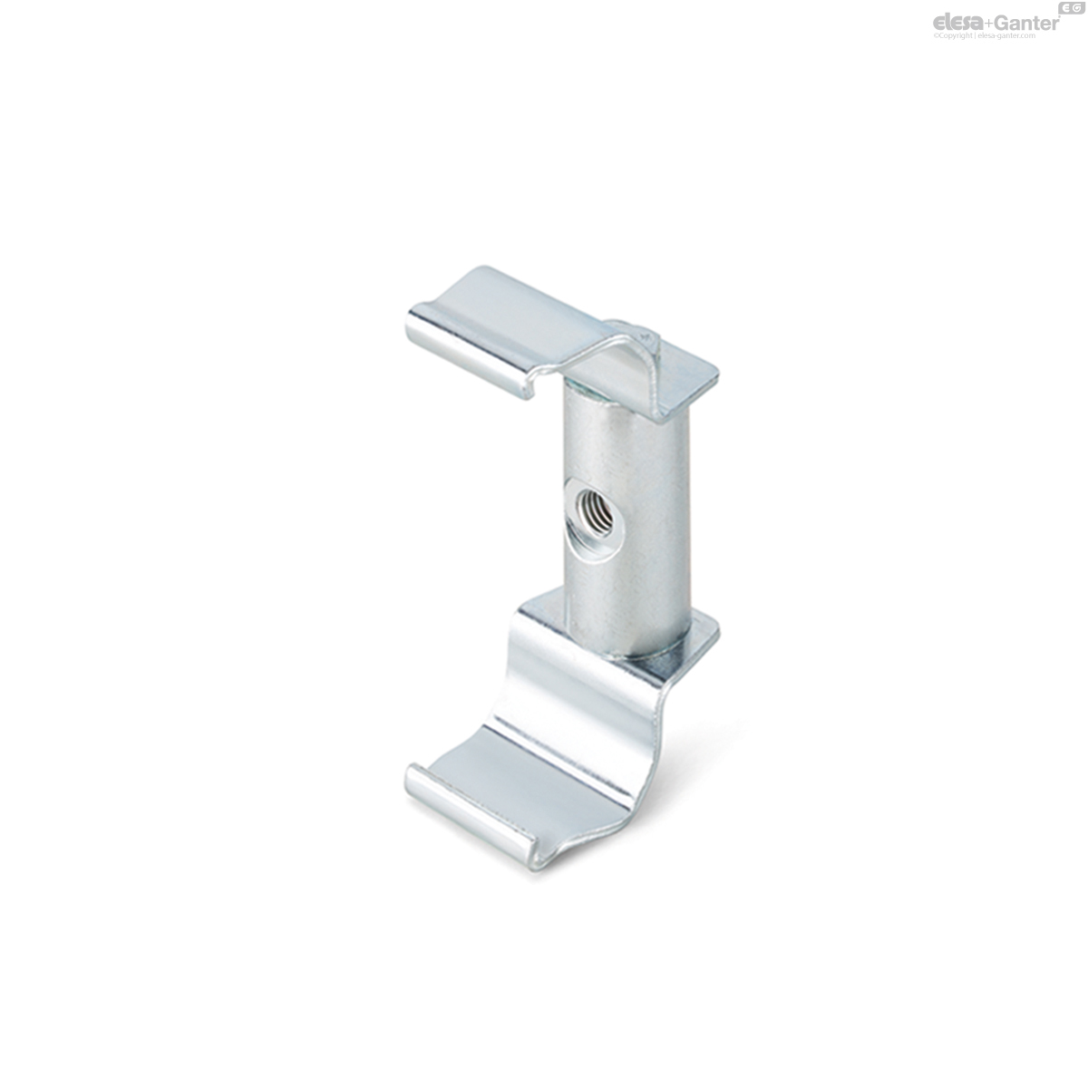 For three-track roller side guides
