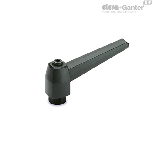 Black phosphated steel boss, plain or threaded blind hole