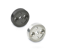 Serrated locking plates