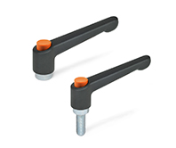 Adjustable hand levers