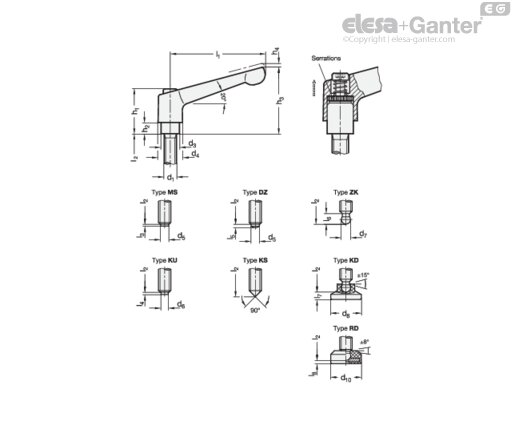 Insert steel, brass tip