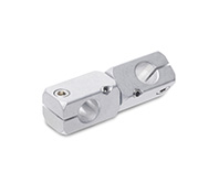 Twistable two-way clamp mountings