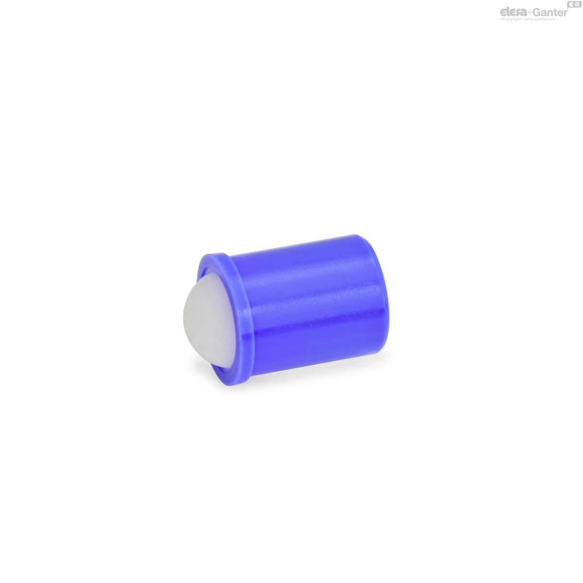 Housing plastic, ball plastic, standard spring load