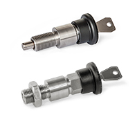 Pistons d'indexation en acier inoxydable