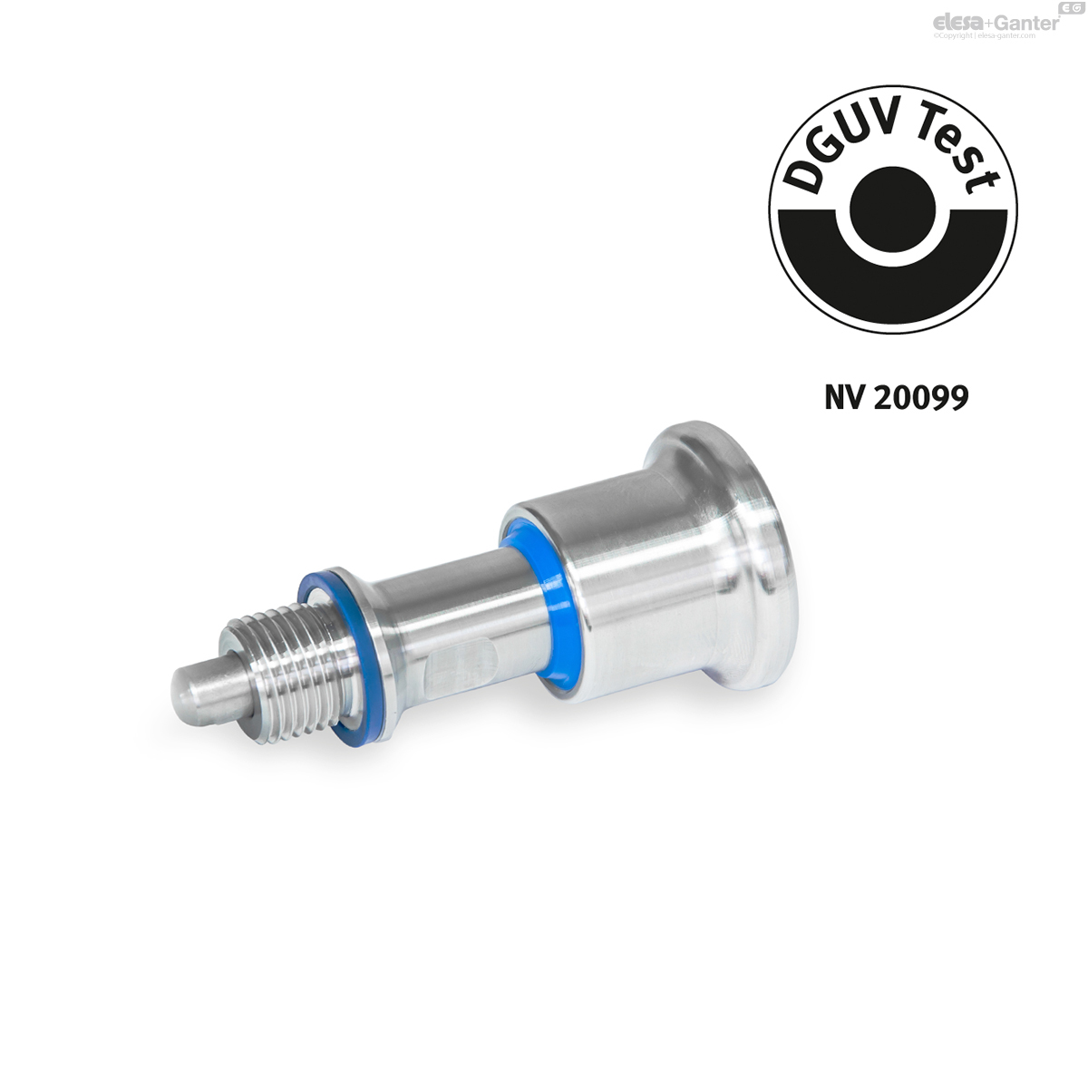 Knopzijde Hygienic Design (hygiëne aan voorzijde)