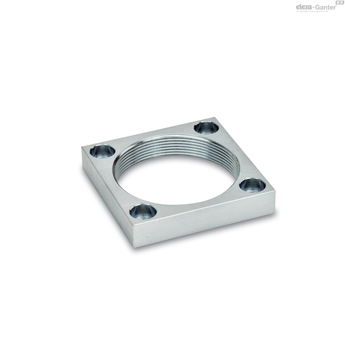 Threaded flanges