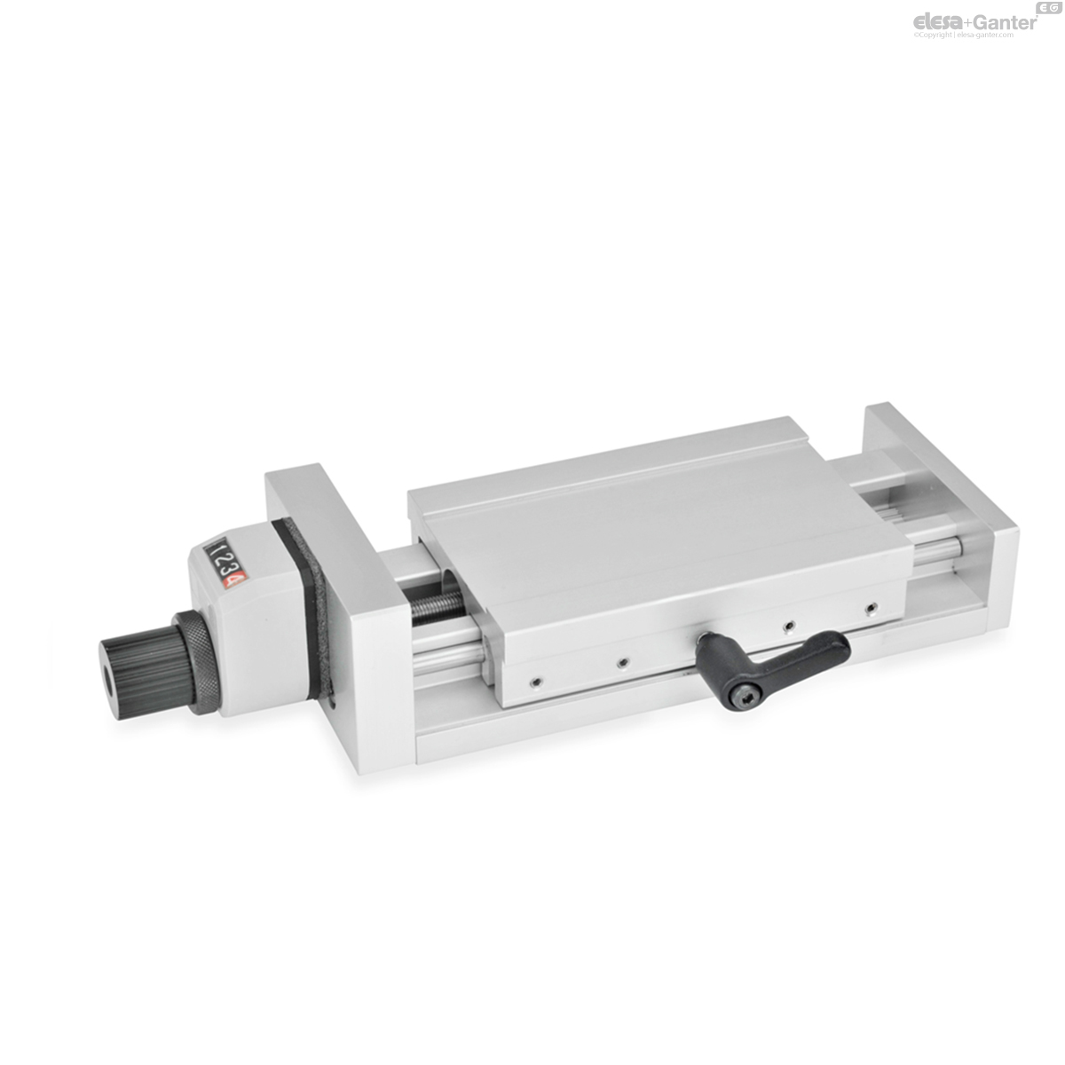 with control knob and digital position indicator